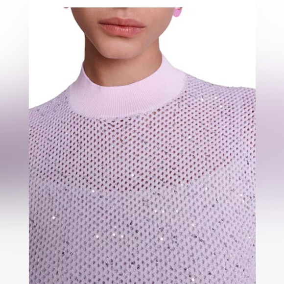 Ravilly Sequined Open Knit Dress - Picture 3 of 6